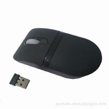 2.4GHz Wireless Mouse with Super Mini Receiver, Supports Plug-and-play Function